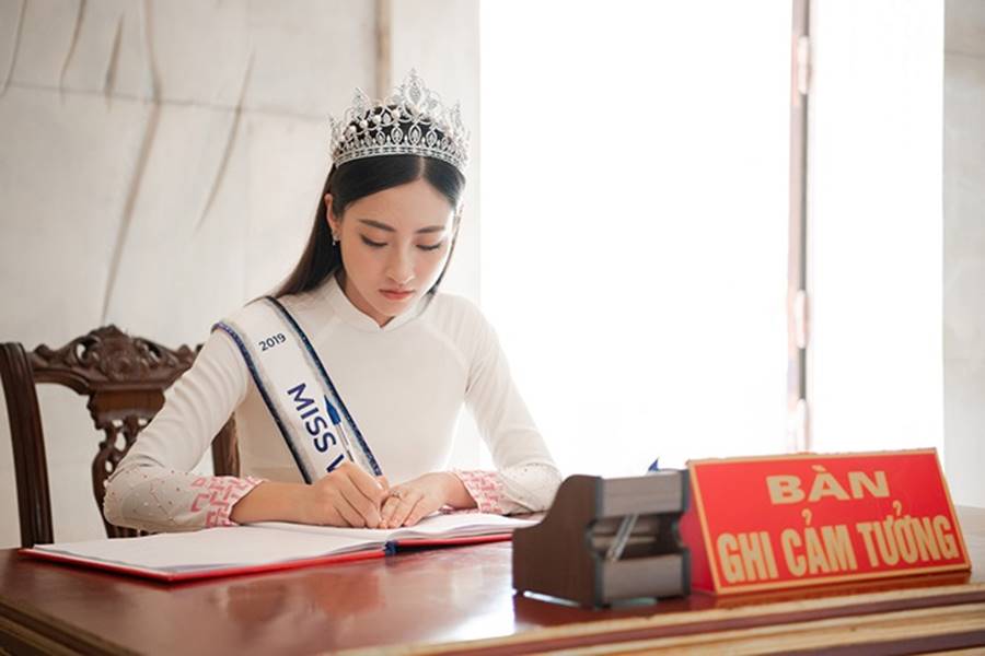 Hoa hậu Lương Thuỳ Linh thả dáng giữa chốn bồng lai tiên cảnh của Cao Bằng-4