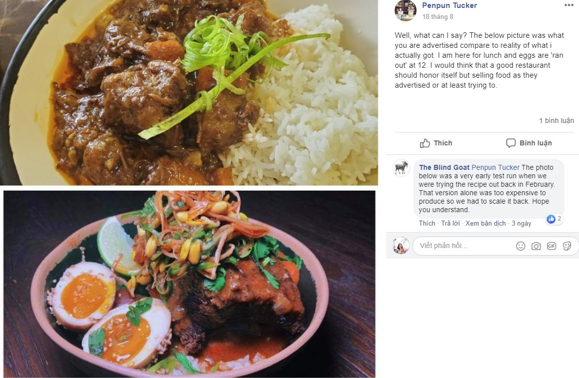 Nhà hàng Việt ở Mỹ của Vua đầu bếp” khiếm thị Christine Hà mới khai trương 1 tháng đã bị khách chê đồ ăn thực tế và trên quảng cáo không giống nhau, thực hư thế nào?-6
