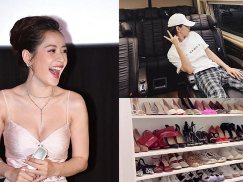 Lần đầu khoe tủ đồ hàng hiệu, Chi Pu khiến dân tình phải trầm trồ vì quá khủng-14