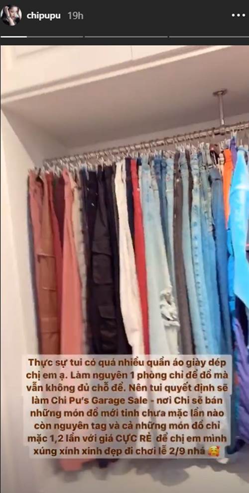 Lần đầu khoe tủ đồ hàng hiệu, Chi Pu khiến dân tình phải trầm trồ vì quá khủng-1