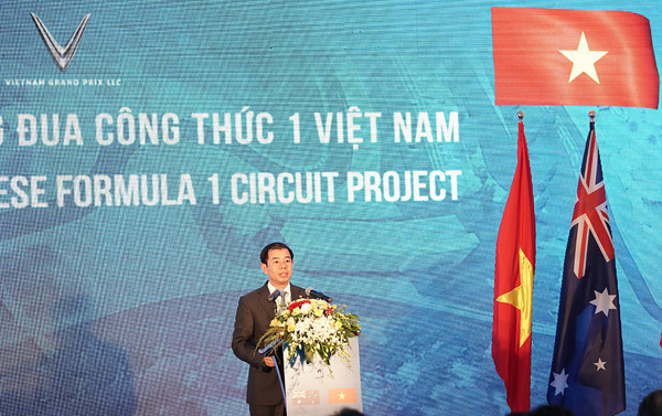 Thủ tướng Australia thăm đường đua F1 Việt Nam-2