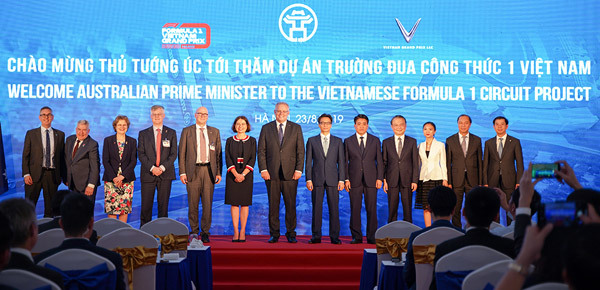Thủ tướng Australia thăm đường đua F1 Việt Nam-3