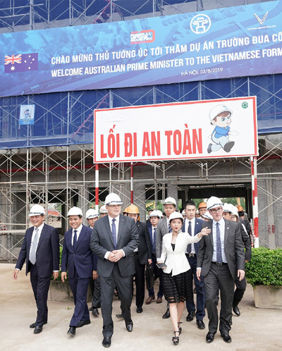 Thủ tướng Australia thăm đường đua F1 Việt Nam-5