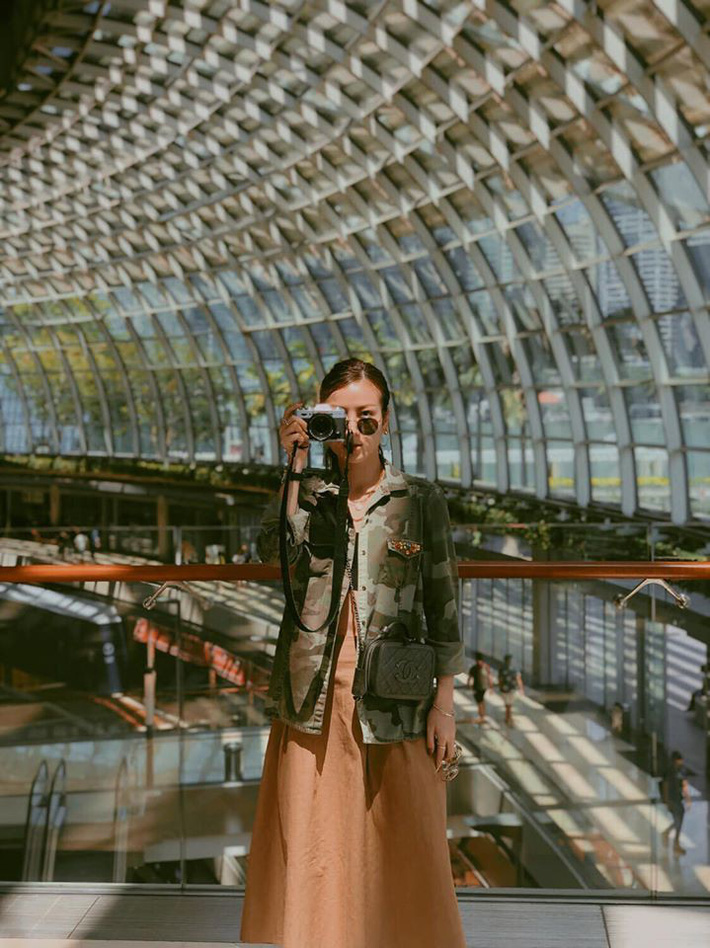 Hậu Về nhà đi con Bảo Thanh, Thu Quỳnh diện đồ đơn giản mà cá tính chẳng thua gì các chân dài Vbiz-12