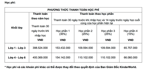 Học phí của các trường Quốc tế xịn” tại Hà Nội, lên đến mức 730 triệu/năm!-5