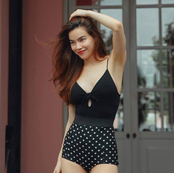 Diện đồ chấm bi mà không sến súa, chỉ có Hồ Ngọc Hà mà thôi!-9