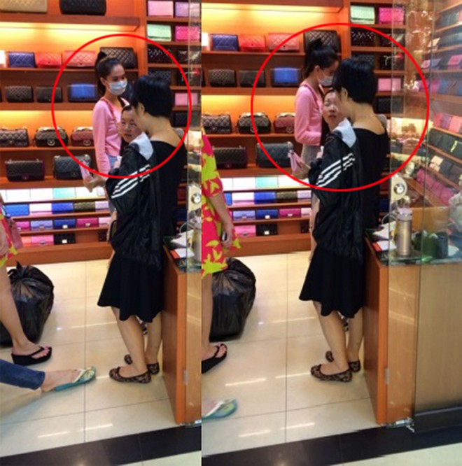 Những hình ảnh chụp lén gây xôn xao của Ngọc Trinh-2