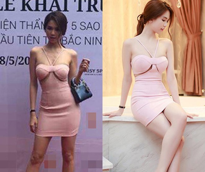 Những hình ảnh chụp lén gây xôn xao của Ngọc Trinh-4