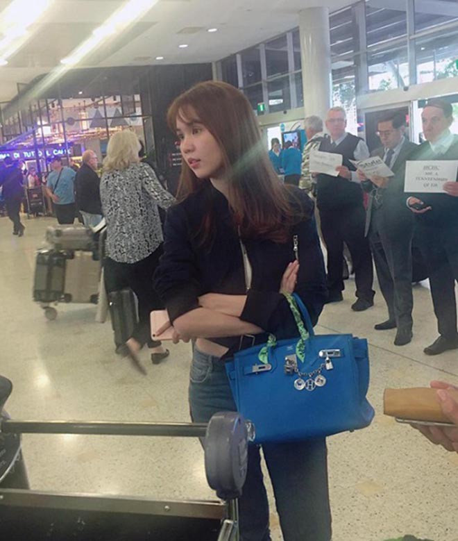 Những hình ảnh chụp lén gây xôn xao của Ngọc Trinh-8