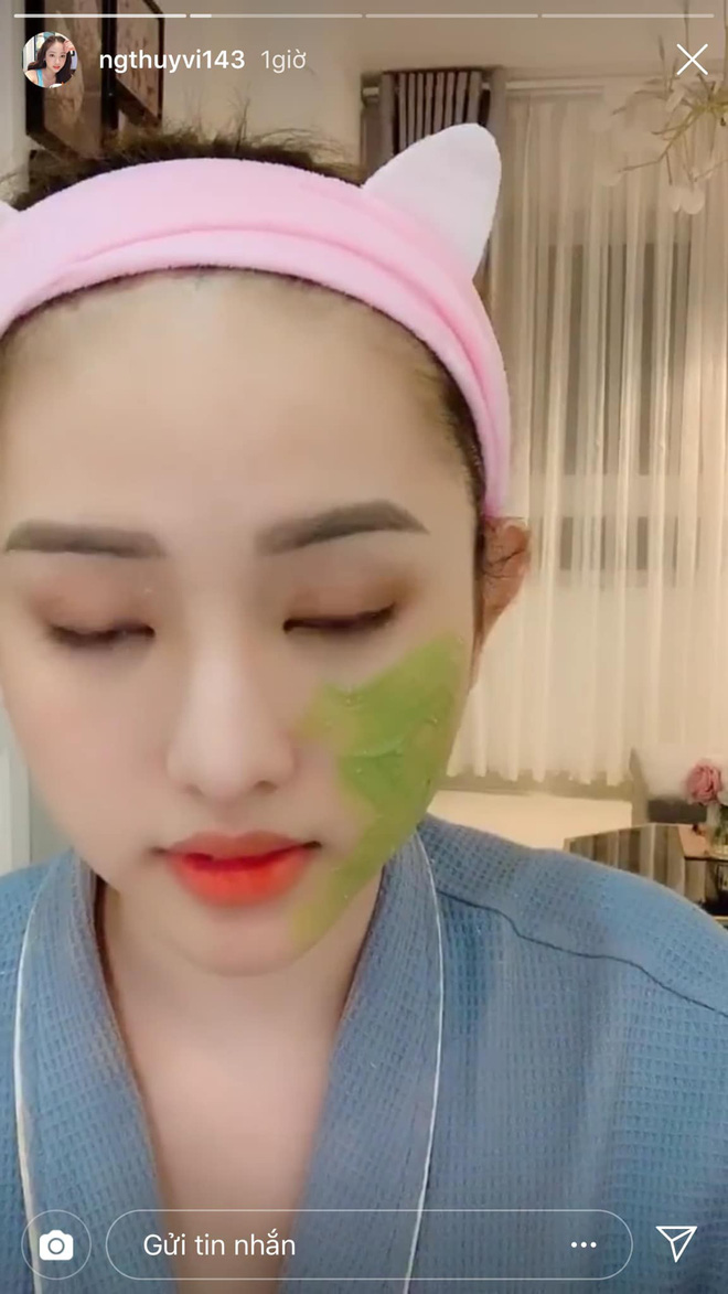 Makeup đậm mà vẫn tự hào khoe mặt mộc và bí kíp dưỡng da, Thúy Vi khiến ai cũng phải lắc đầu ngán ngẩm-6