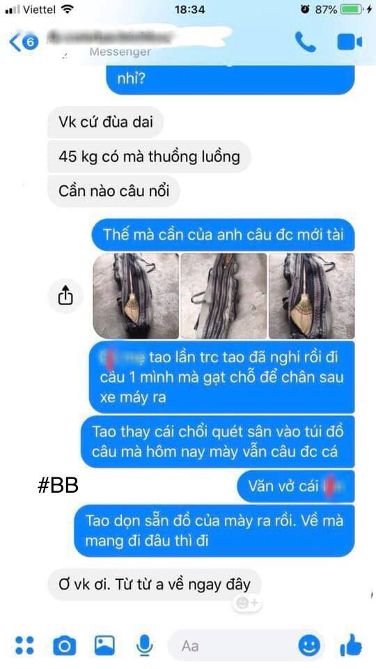 Chồng gửi ảnh khoe câu được con cá to, nào ngờ lại giúp cô vợ phát hiện chiếc sừng” bị chồng cắm trên đầu nhờ chi tiết nhỏ đến khó tin!-4