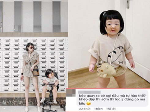 Khoe con gái bụ bẫm đáng yêu, hot mom Ngọc Mon tức giận khi có người ác miệng chê bé Cá là 