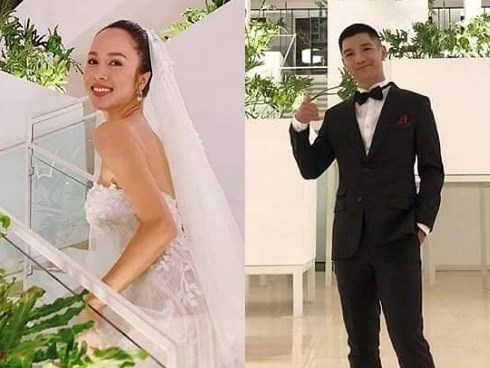 Vũ Ngọc Anh bí mật lên xe hoa cùng Cường Seven, dân mạng nghi cưới chạy bầu?