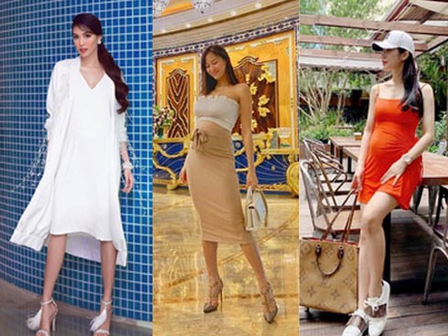Trong khi Lan Khuê mải giấu bụng bầu, 2 người đẹp này lại chẳng ngán