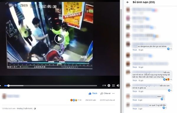 Dân mạng xôn xao share clip bắt cóc trắng trợn trong thang máy, giành giật đứa trẻ từ tay người mẹ nhưng sự thật lại là...-1
