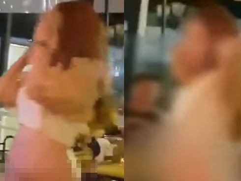 Thản nhiên vén áo khoe ngực trong siêu thị, cô gái bị dân tình chỉ trích thậm tệ-4