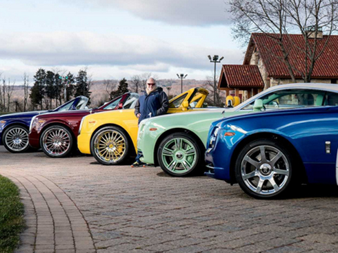 Dàn xe Rolls-Royce, Maybach xuất hiện trong lễ cưới Bảo Thy-11