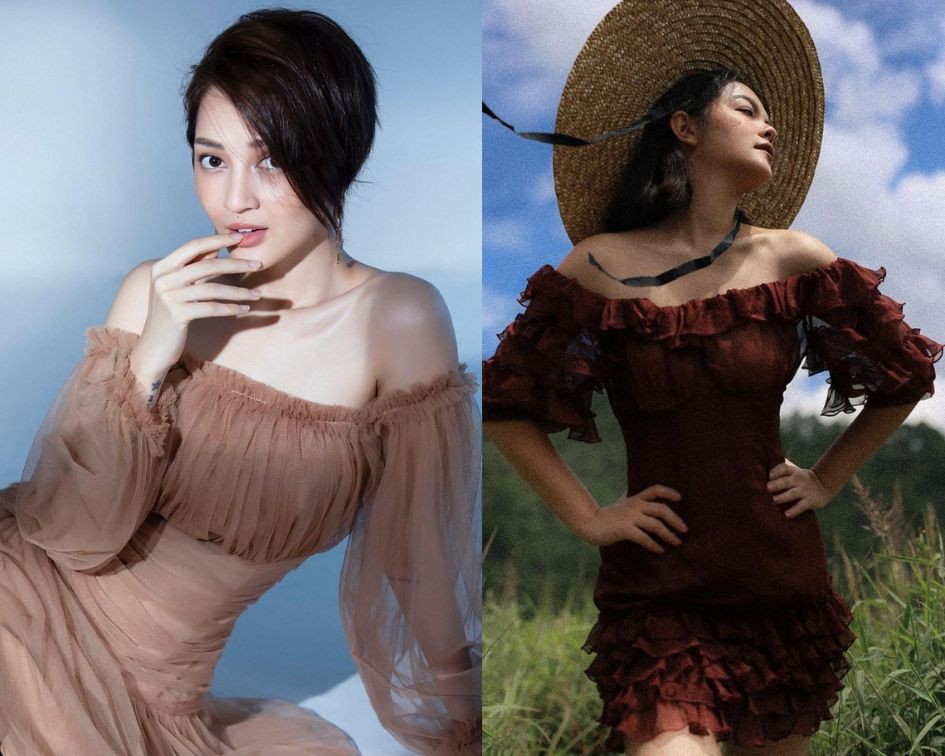 Cùng diện một kiểu váy sexy, Bảo Anh hay gái hai con Phạm Quỳnh Anh sẽ giành phần thắng?-4