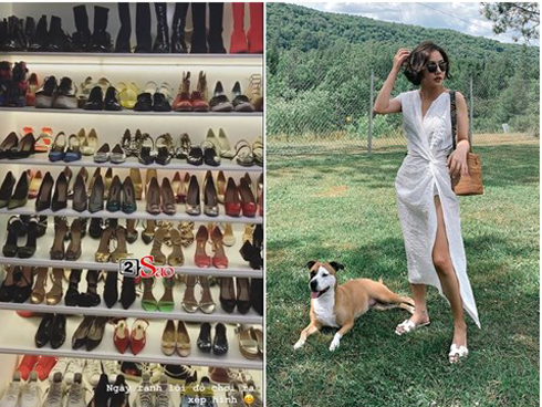 Soi tủ giày của các nàng Hậu, Kỳ Duyên nhiều như núi còn HHen Niê vỏn vẹn vài đôi-13