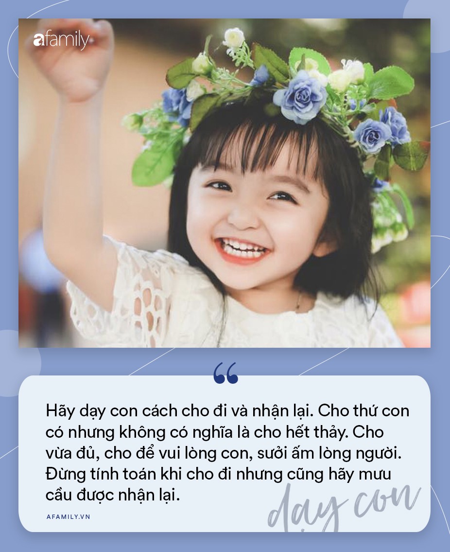 Nhà có con gái, nhất định phải dạy con biết giá trị bản thân và trân trọng chính mình qua 16 điều sau đây-8