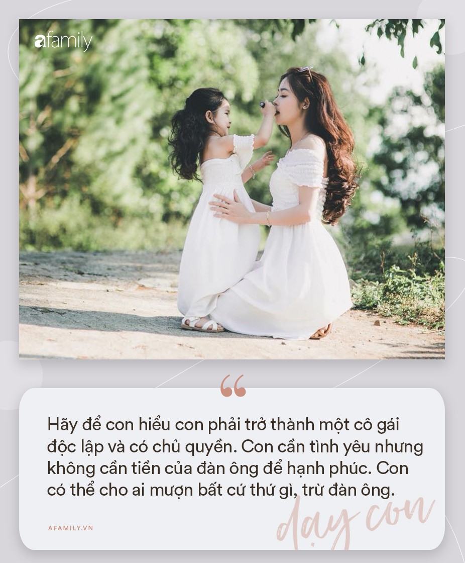 Nhà có con gái, nhất định phải dạy con biết giá trị bản thân và trân trọng chính mình qua 16 điều sau đây-15