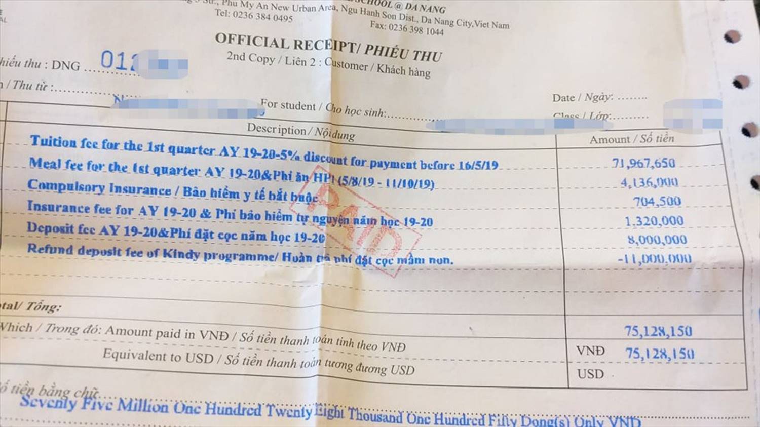 Thông tin mới vụ tố trường Quốc tế Singapore lạm thu: Phụ huynh khởi kiện nhà trường-2