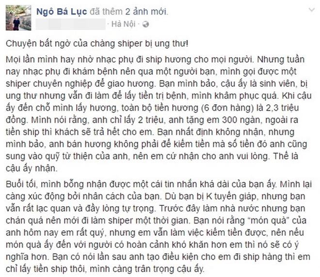 Shipper giao hàng nhưng nhất định không chịu nghe điện thoại của khách, lý do đằng sau gây xúc động-2