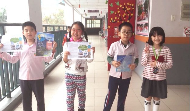 Khai giảng không bóng bay, không bọc vở bằng ni-lông: Trẻ em đã thực sự vào cuộc-5