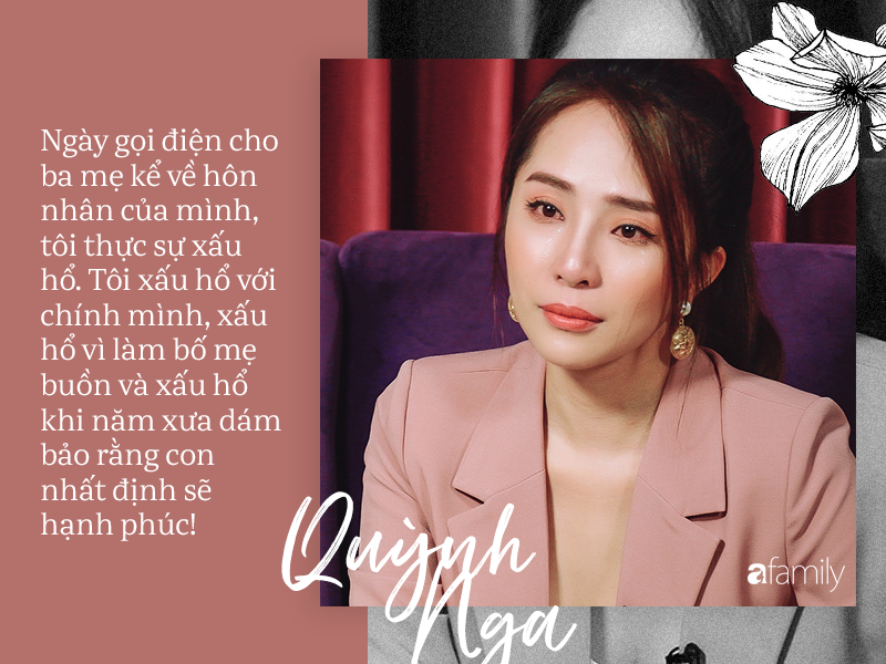 Quỳnh Nga : Bố mẹ từng khuyên ngăn chuyện cưới Doãn Tuấn nhưng tôi cãi lời, vậy mà đến lúc ly hôn họ lại là người đến kéo vali đón tôi về nhà-6