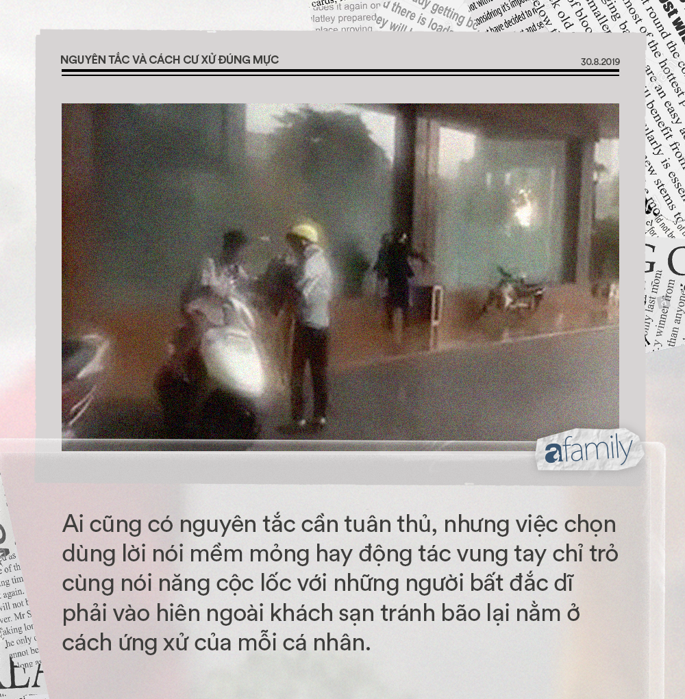Trú mưa tránh bão ở khách sạn hạng sang bị đuổi: Nơi nào cũng có nguyên tắc cần tuân thủ và câu chuyện hơn nhau ở cách cư xử đúng mực-3