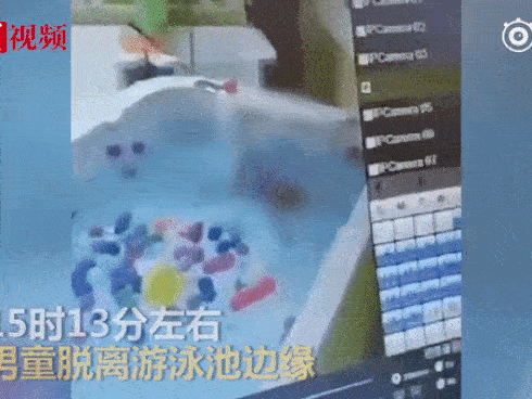 Đoạn video bé trai 2 tuổi đuối nước, vẫy vùng trong bể bơi rồi lịm dần không cử động khiến mọi người ám ảnh-2