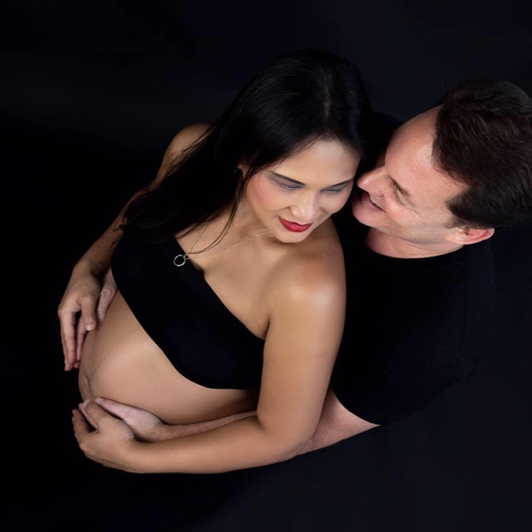 Vừa khoe đang mang thai, vợ đại gia của chồng cũ diva Hồng Nhung tiết lộ bụng bầu vượt mặt-2