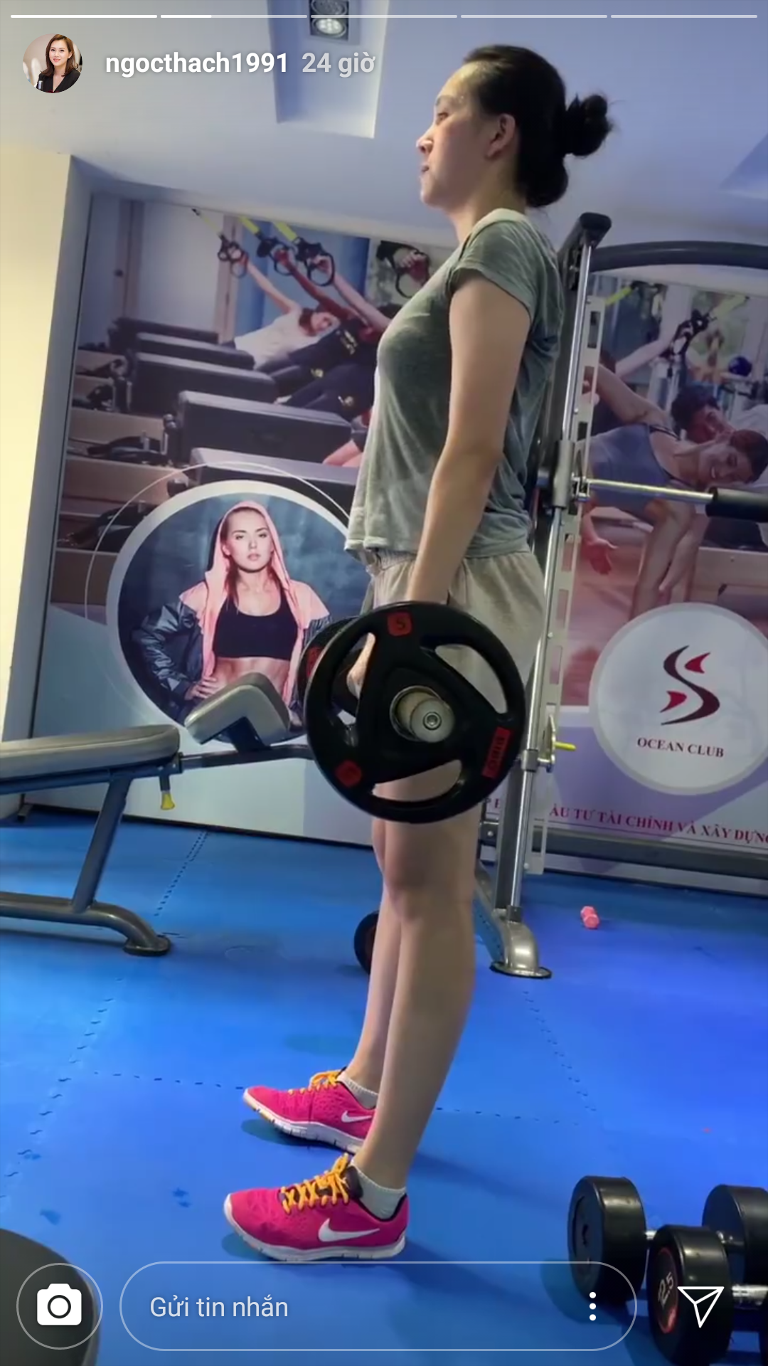 Không tự dưng về dáng thần tốc sau sinh, Phạm Quỳnh Anh, Thanh Tú và Ngọc Thạch đã nhờ đến những bộ môn này để có thân hình gái còn son phải ghen tị-11