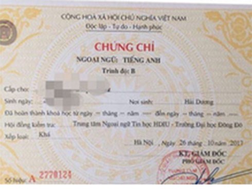 Gần 50 đơn vị phải dừng tổ chức thi cấp chứng chỉ ngoại ngữ, tin học