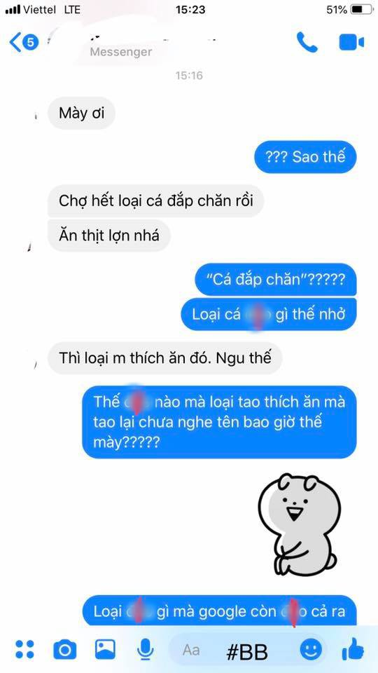 Nhờ bạn gái đi chợ, cô gái khẳng định trông thấy có người bán món cá đắp chăn” và muốn mua về đãi người yêu-1