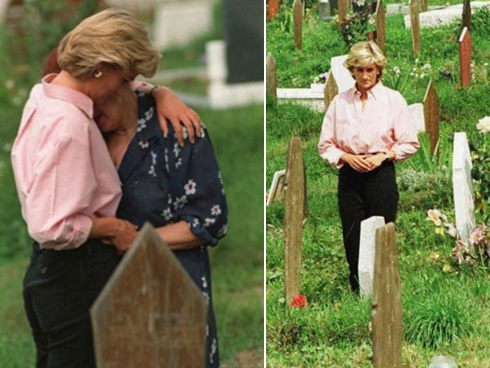 Những trang phục ẩn chứa mật mã của hoàng gia Anh: Công nương Kate đầy tinh tế nhưng ấn tượng nhất là chiếc váy báo thù của Diana-7