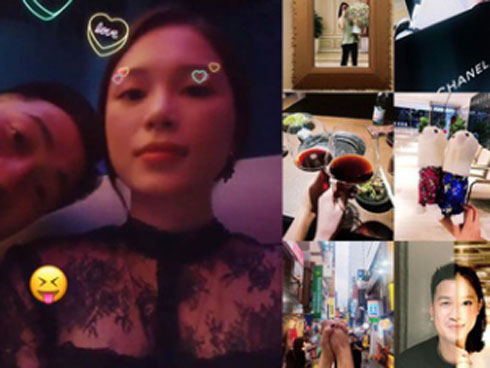 Yêu Phillip Nguyễn giàu nứt đố đổ vách, Linh Rin lại vui cả ngày khi thiếu gia tặng 1 bó hoa: Đẳng cấp chiêu dụ lòng người ở phía sau!-4