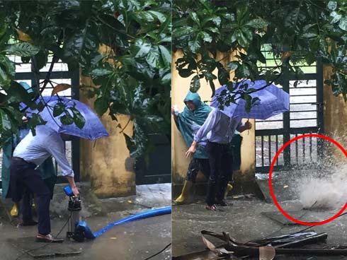 Thầy giáo trổ tài vẽ tranh bằng phấn, dân tình thán phục: Đẹp quá chẳng nỡ xóa đi!-6