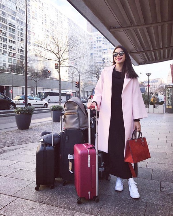 Hoa hậu bị đồn sang Mỹ sinh con cho đại gia sống sang chảnh ở trời Tây-4