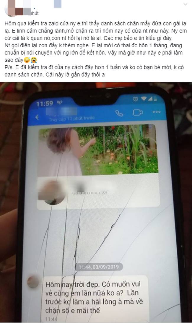 Mở danh sách chặn trong Zalo của người yêu, cô gái sốc nặng khi đọc lời nhắn từ người từng giúp chồng vui vẻ-1