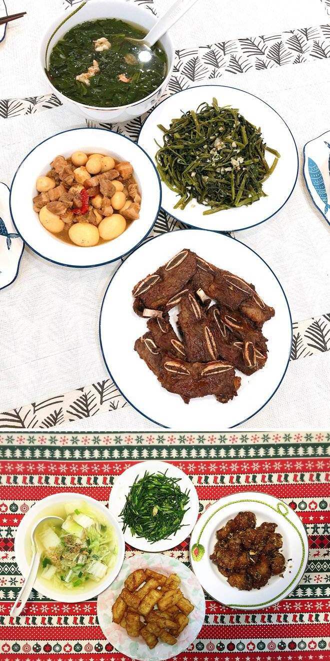 Bao năm bị nghi là thiên kim tiểu thư được chiều nhưng em gái Quang Vinh đích thị gái đảm-19