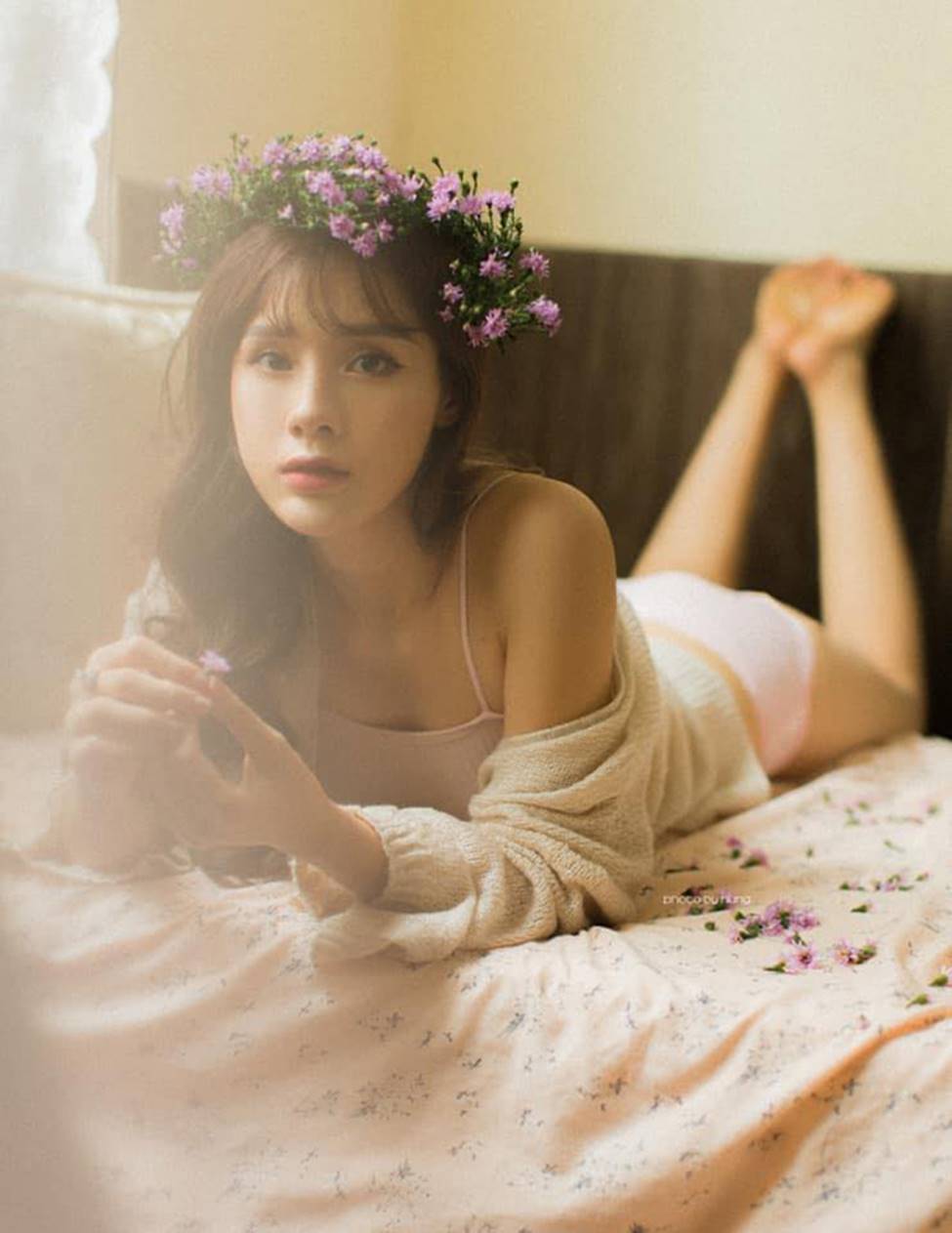 Bạn gái Trọng Đại sexy nóng bỏng trong phòng ngủ khiến dân mạng trầm trồ-10