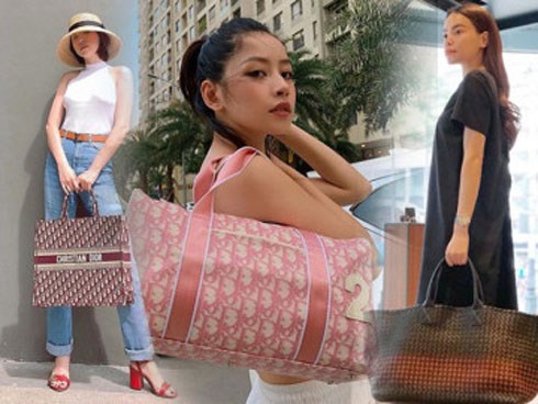 Sau mốt túi tí hon, mỹ nhân Việt tiếp tục mê mẩn loạt túi trăm triệu