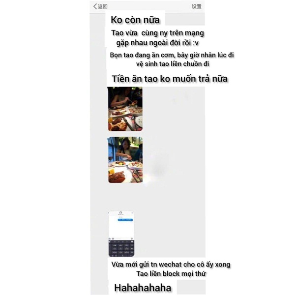 Rủ bạn gái trên mạng đi ăn, chàng trai vờ đi vệ sinh rồi chạy mất dép nhưng nhan sắc cô nàng lại khiến dân mạng sửng sốt-1