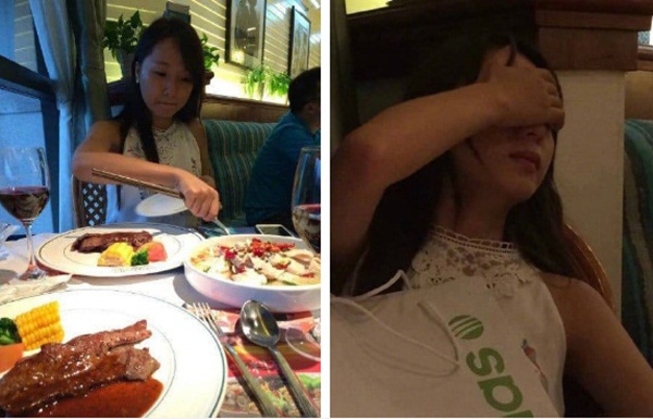 Rủ bạn gái trên mạng đi ăn, chàng trai vờ đi vệ sinh rồi chạy mất dép nhưng nhan sắc cô nàng lại khiến dân mạng sửng sốt-4