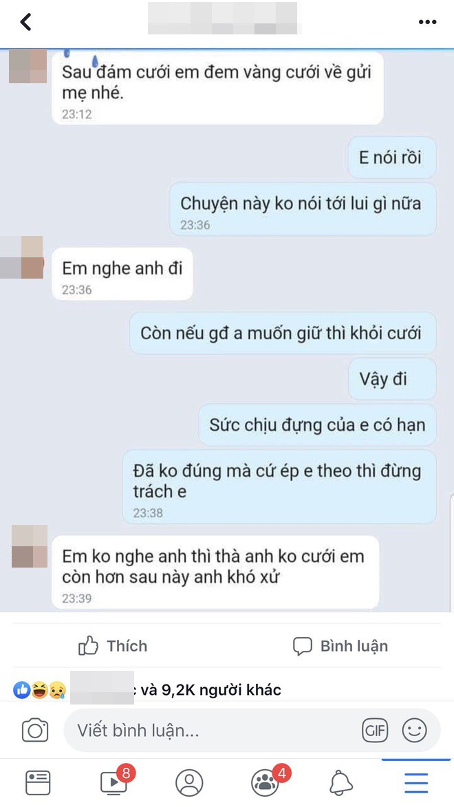 3 ngày trước hôn lễ, chồng sắp cưới nói một câu khiến cô gái hoang mang muốn trả lại toàn bộ sính lễ-3