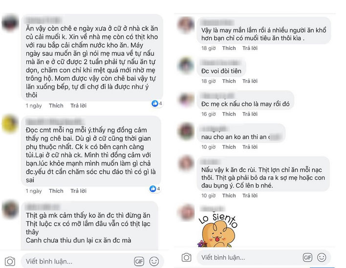 Nhìn mâm cơm cữ ngon lành mà nàng dâu than nuốt không nổi, dân mạng sửng sốt khi biết nguồn gốc của món ăn-3
