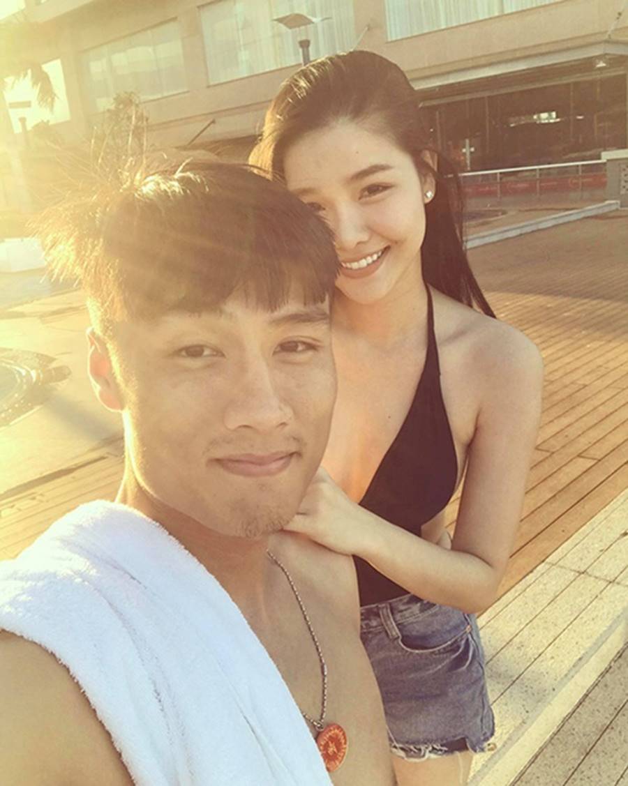 Nhan sắc vợ hot girl đình đám của các sao Việt-7