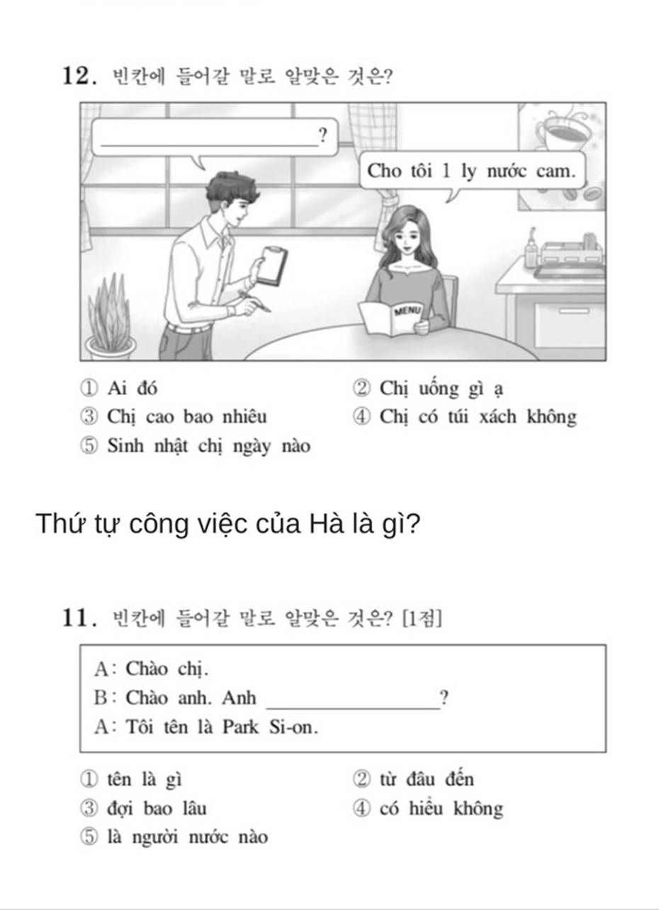 Bạn biết không, thi Đại học ở Hàn Quốc có môn Tiếng Việt và đây là đề thi siêu khó của năm nay-5