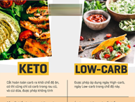 Nhầm lẫn giữa phương pháp ăn Keto và Low-carb khiến nhiều người không giảm được cân